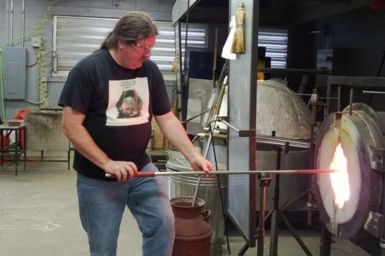 Art glassblowing